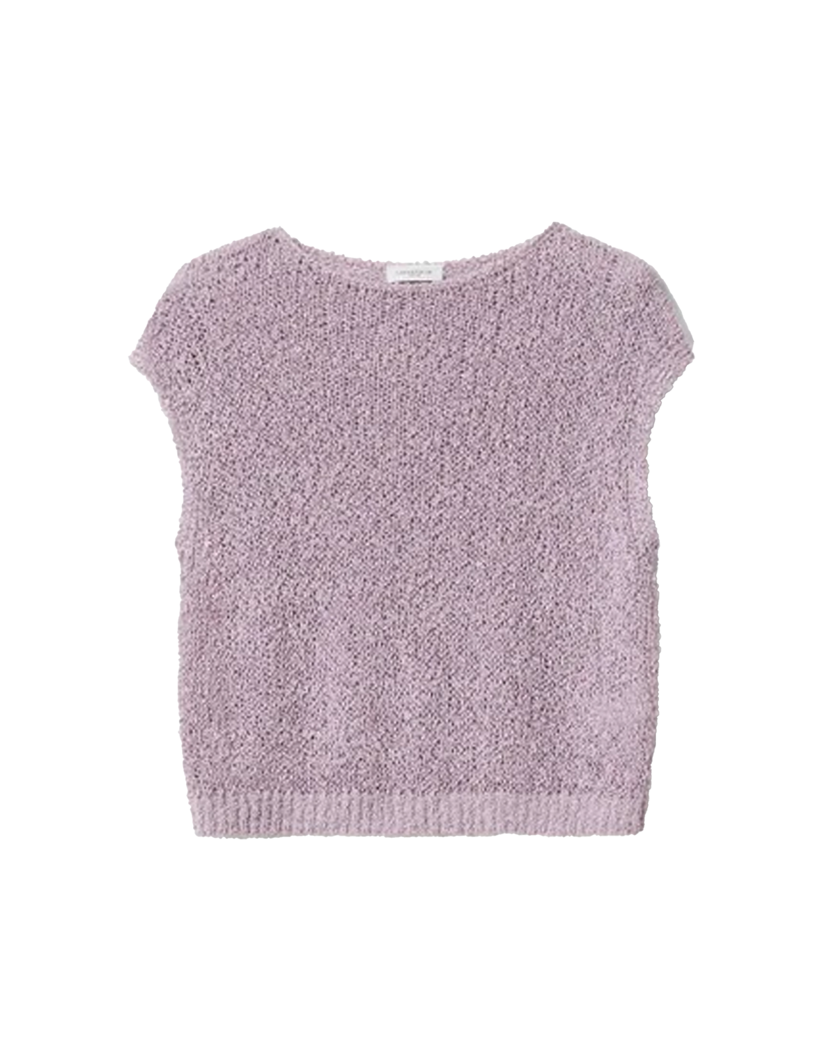 Lafayette 148 Cotton-Silk Loop Open Stitch Sweater