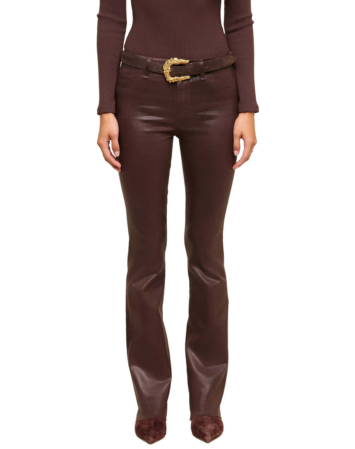 L'AGENCE Ruth Coated Jean