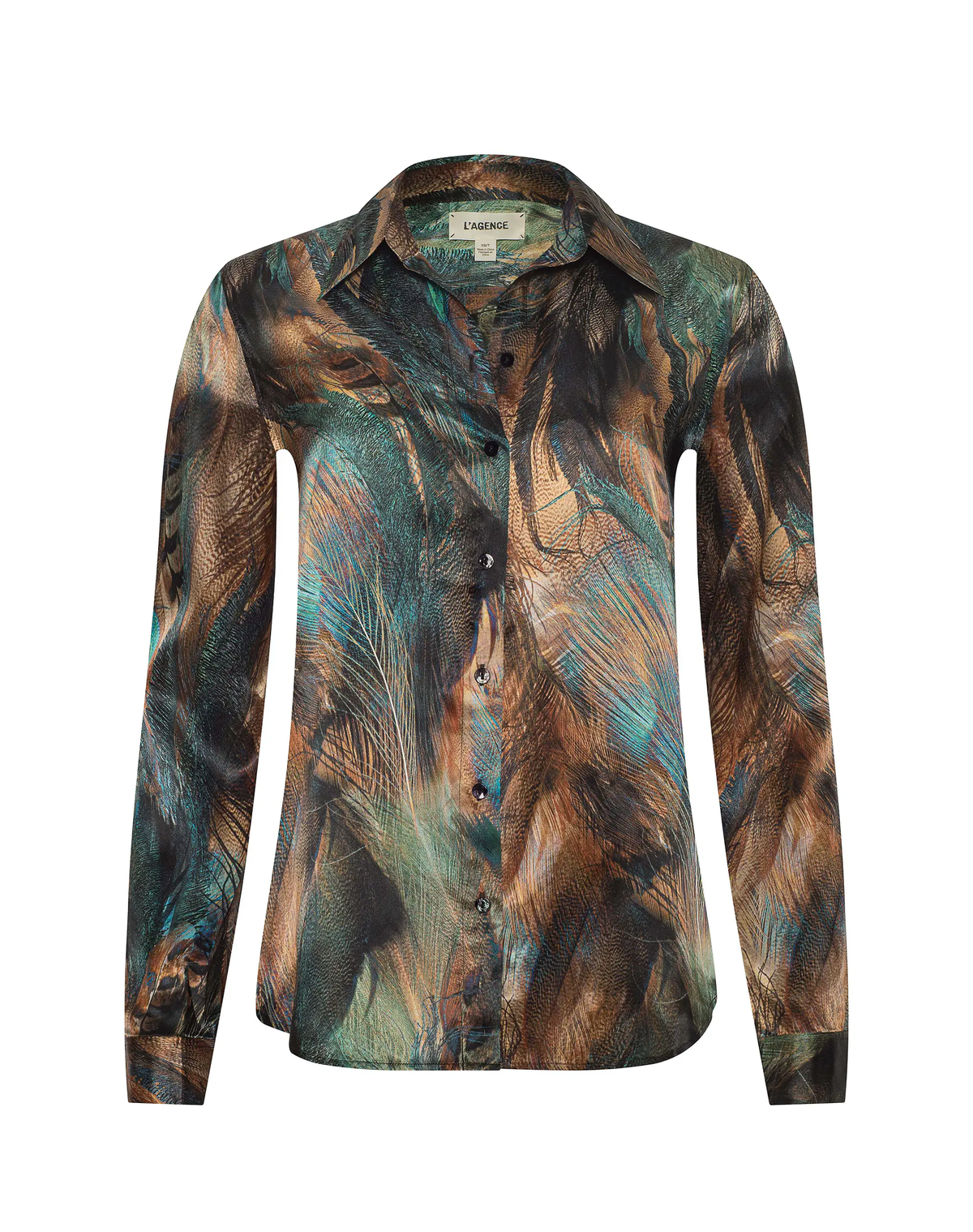 L'AGENCE Tyler Silk Blouse