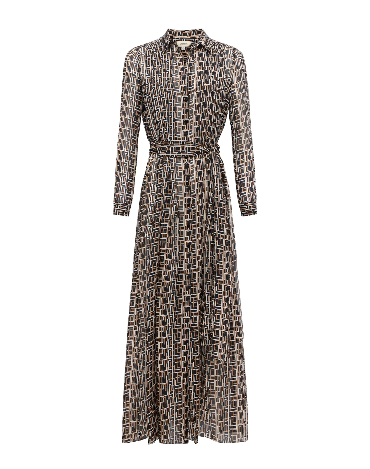 L&#39;AGENCE Klaudia Shirt Dress