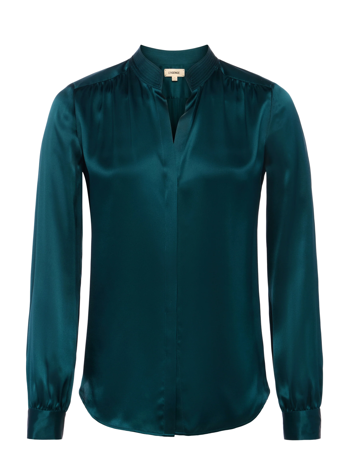 L&#39;AGENCE Bianca Silk Blouse
