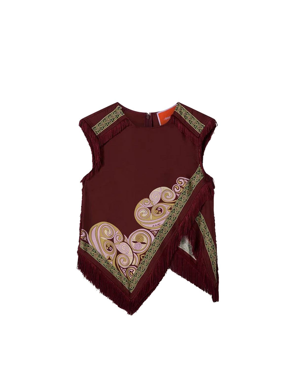 La Double J Scarf Top