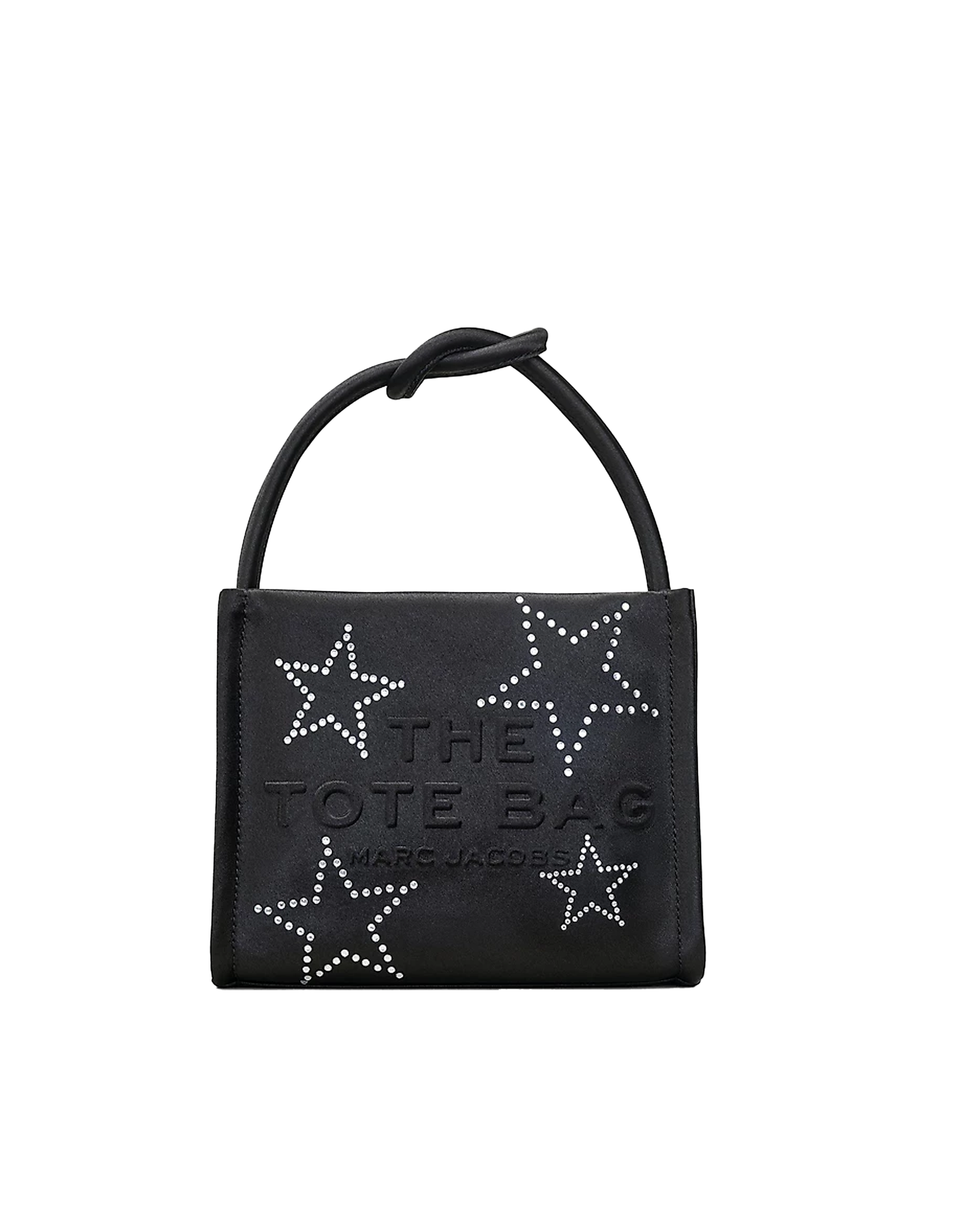 MARC JACOBS THE TOTE BAG スタッズ ショルダーバッグ MARC JACOBS The Star Satin Mini Tote Bag - Joseph