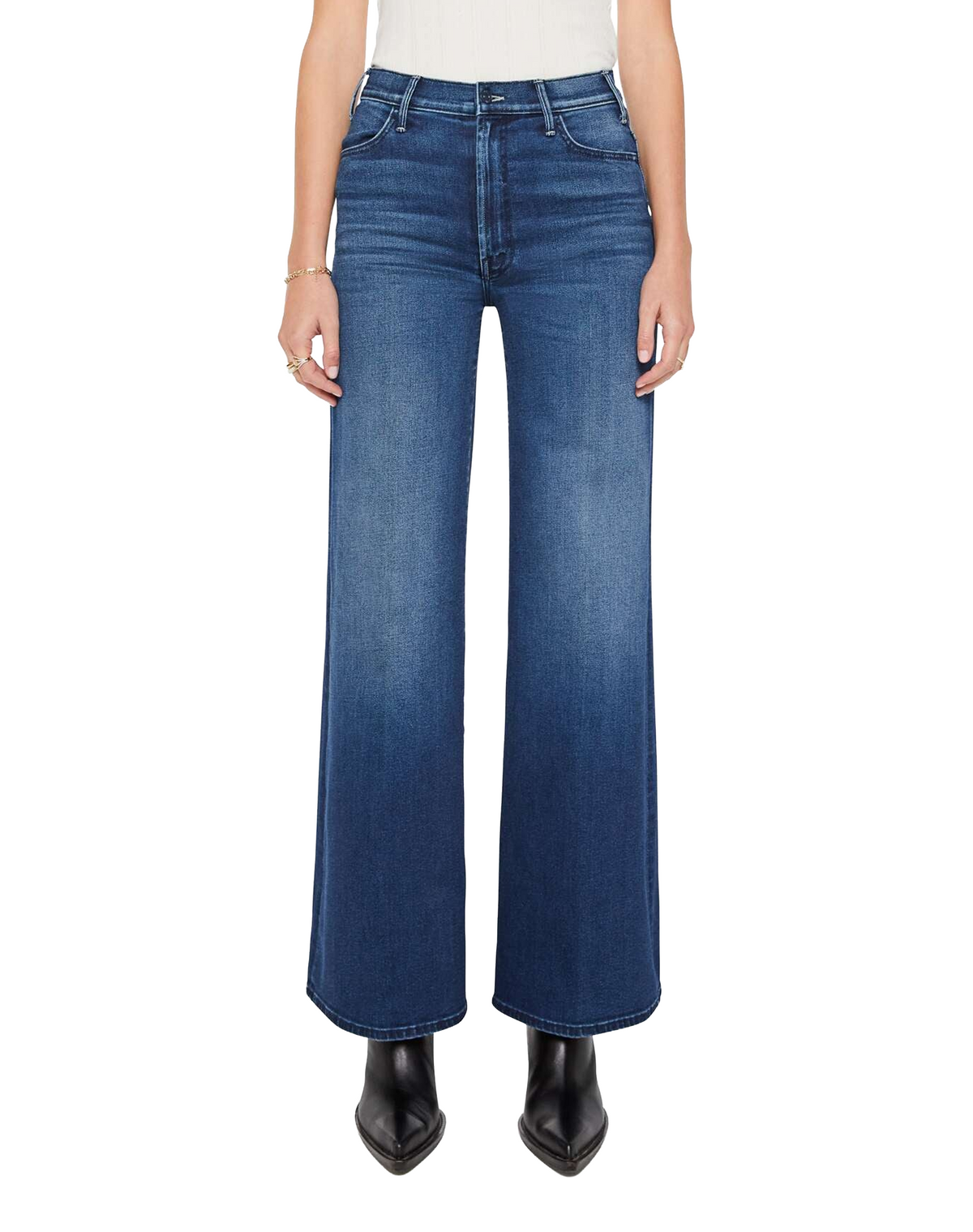 MOTHER Hustler Roller Sneak Jean