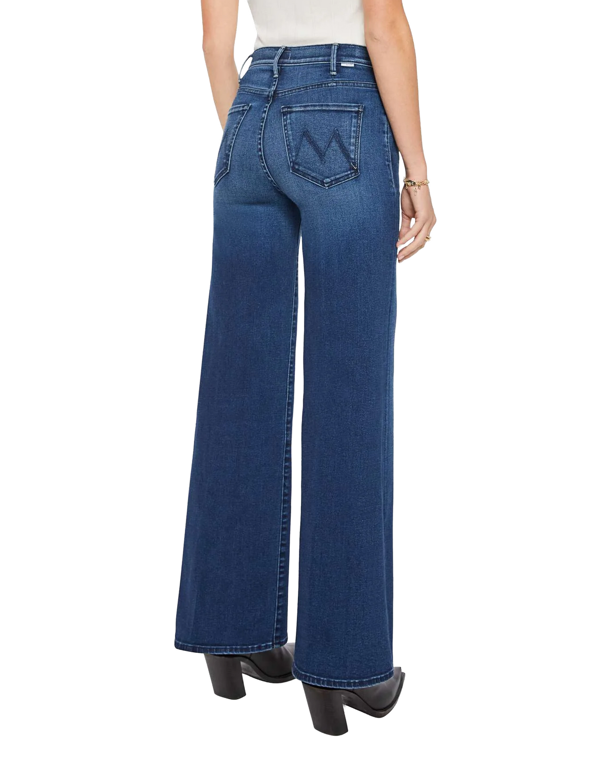 MOTHER Hustler Roller Sneak Jean