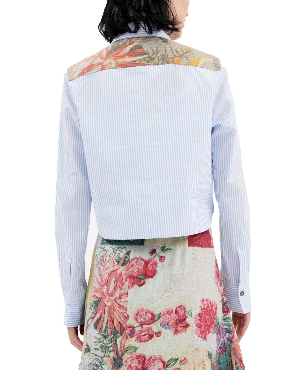 ODEEH Postcard Collage Blouse