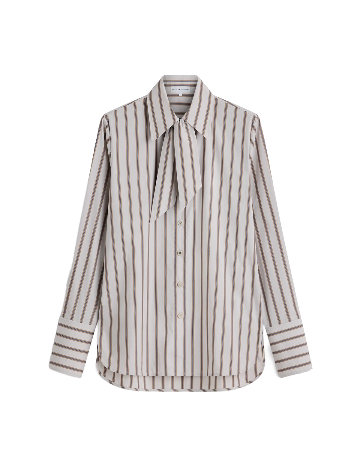 Scanlan Theodore Stripe Cavat Shirt