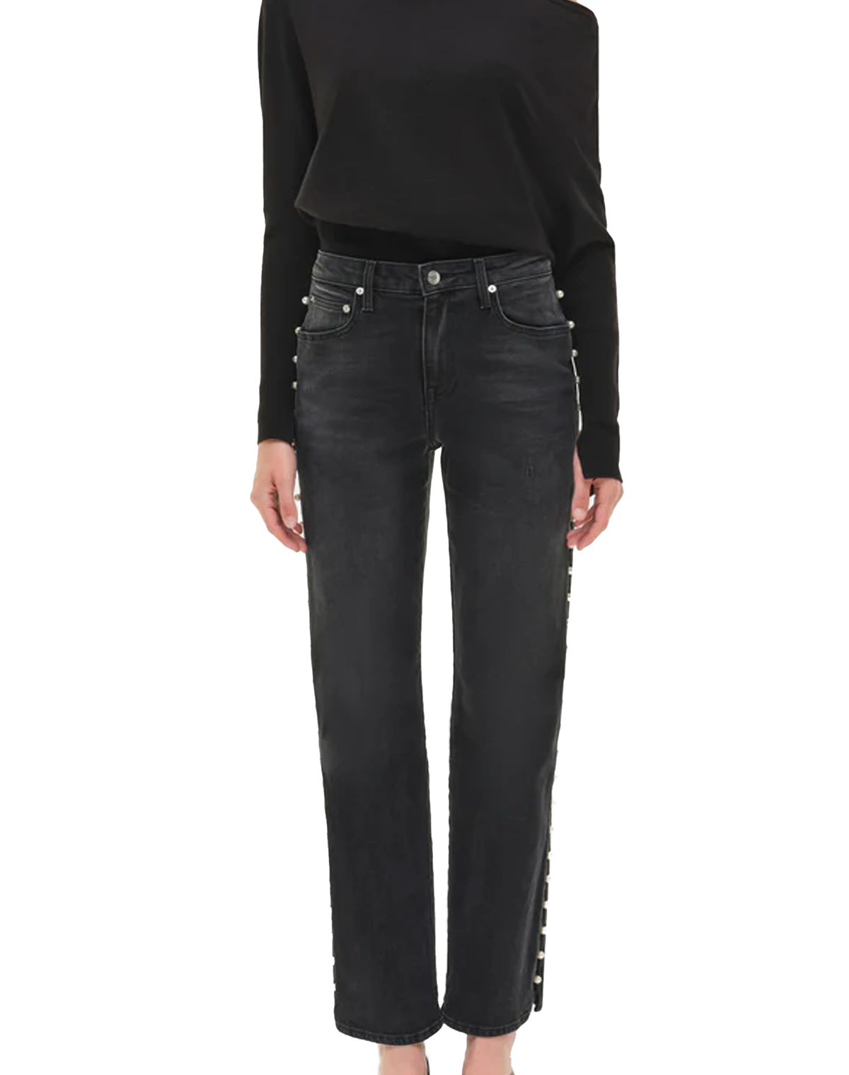 Simkhai Amelia Straight Leg Jean