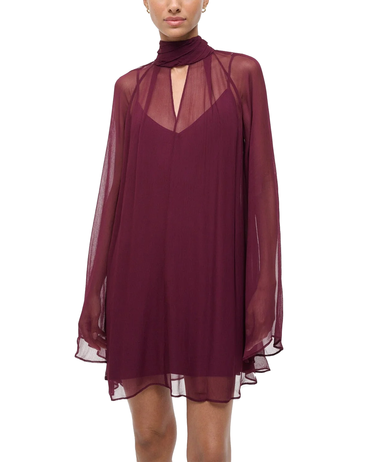 STAUD Esther Mini Dress