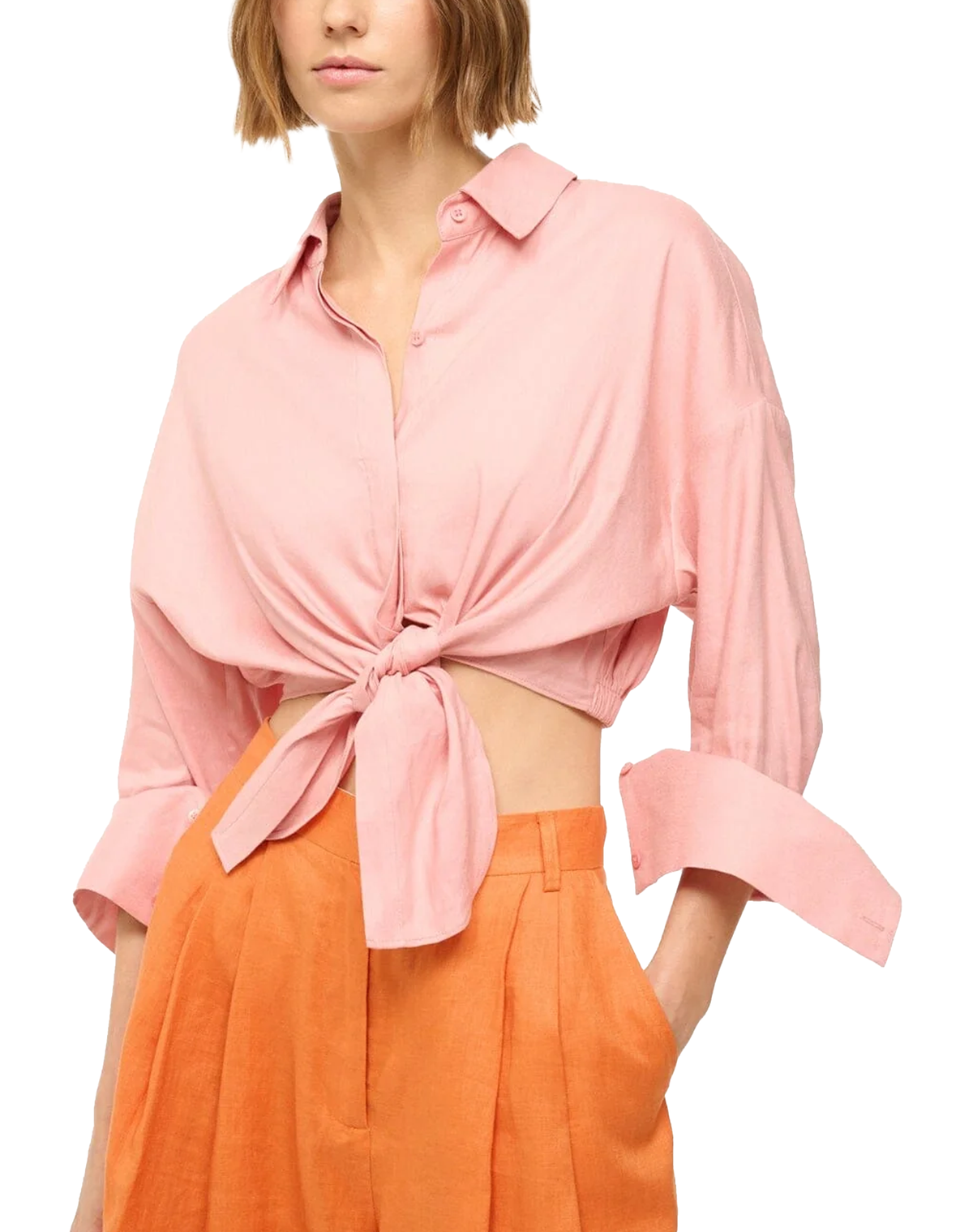 Staud Lisa Linen Top