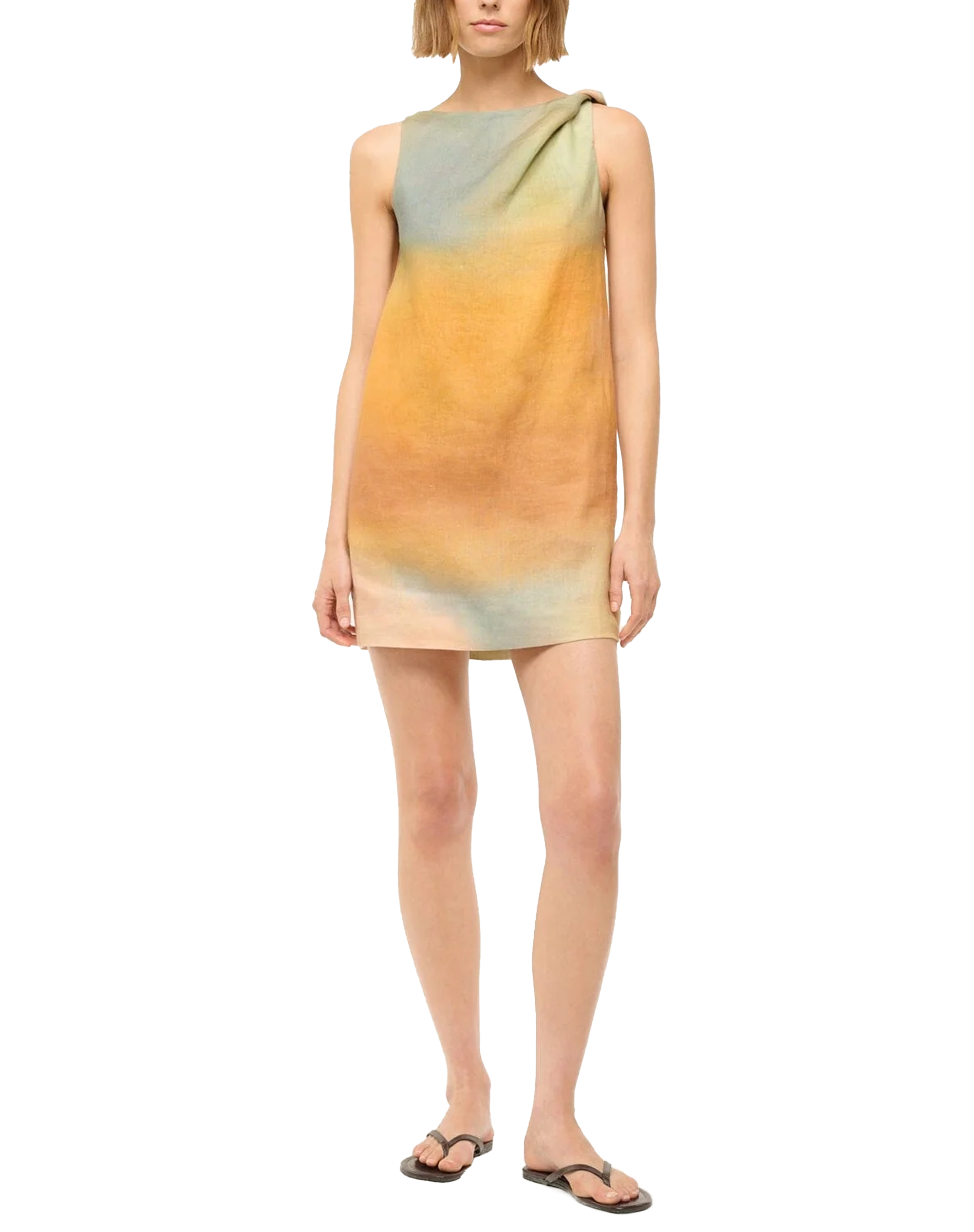 STAUD Boa Linen Dress STAUD Boa Linen Dress