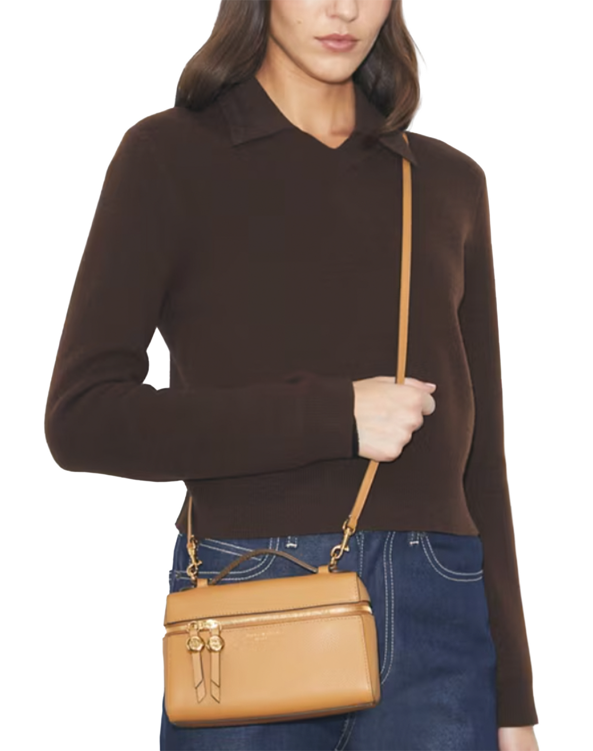 Tory Burch Romy Slim Top Handle Bag
