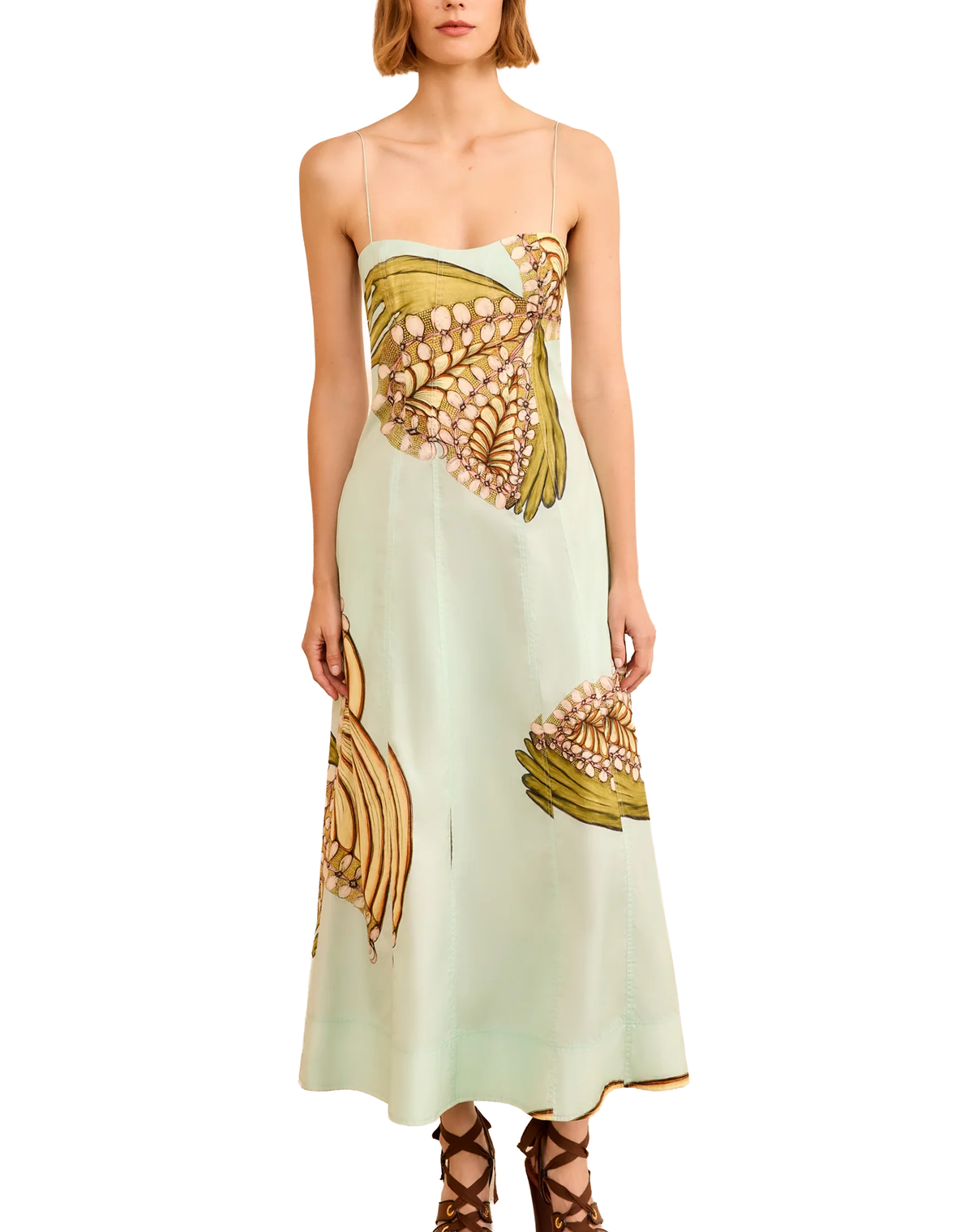 Ulla Johnson Vesela Cami Midi Dres