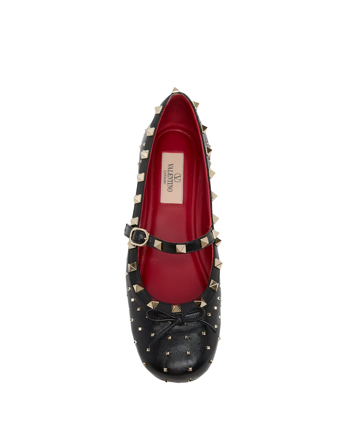 Valentino Garavani Rockstud Mary Jane Ballerina