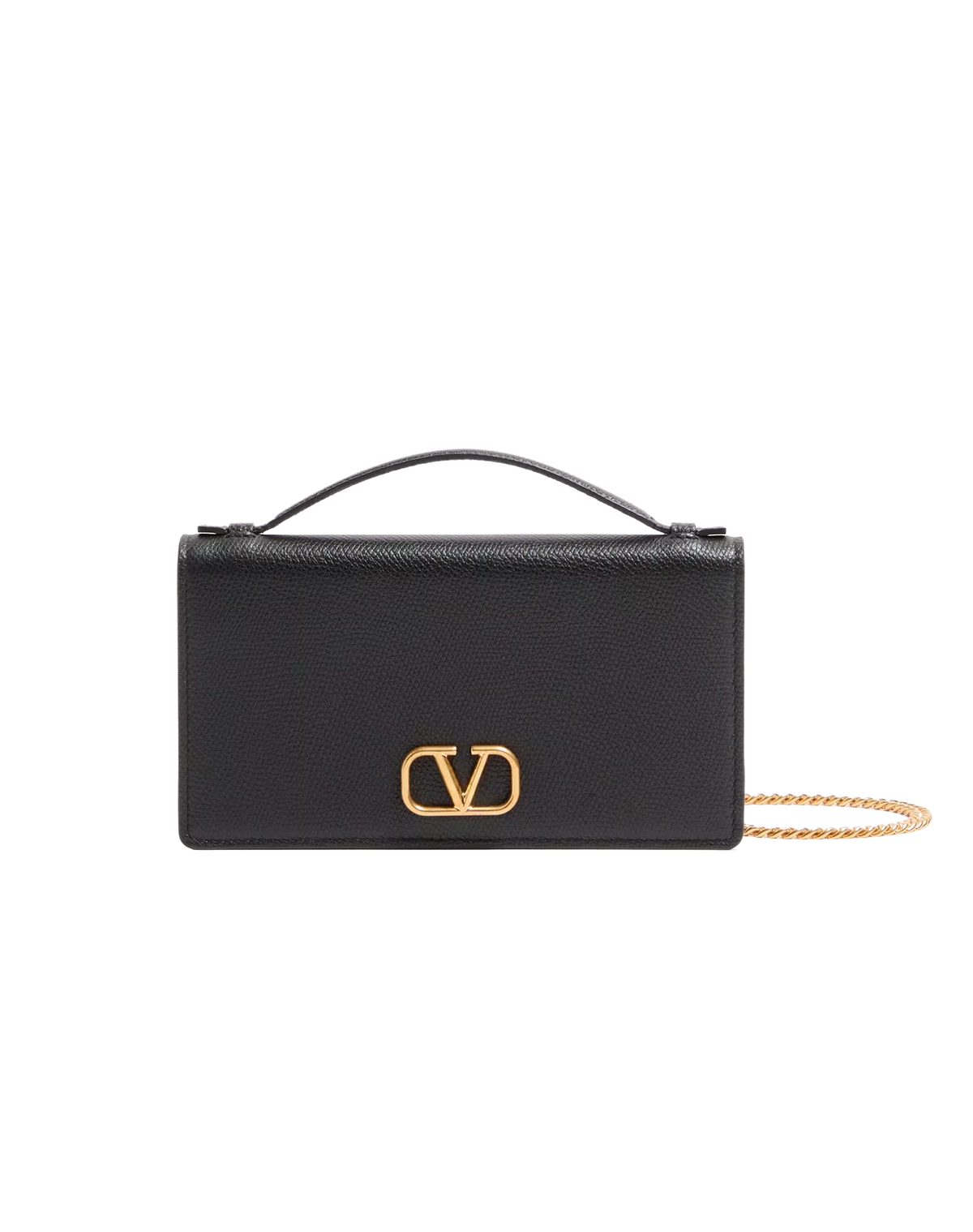 Valentino Garavani VLogo Wallet with Chain