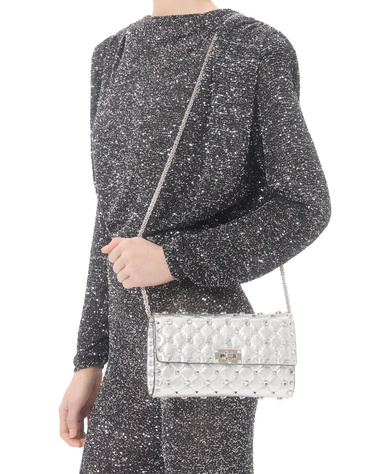 Valentino Garavani Rockstud Spike Shoulder Bag