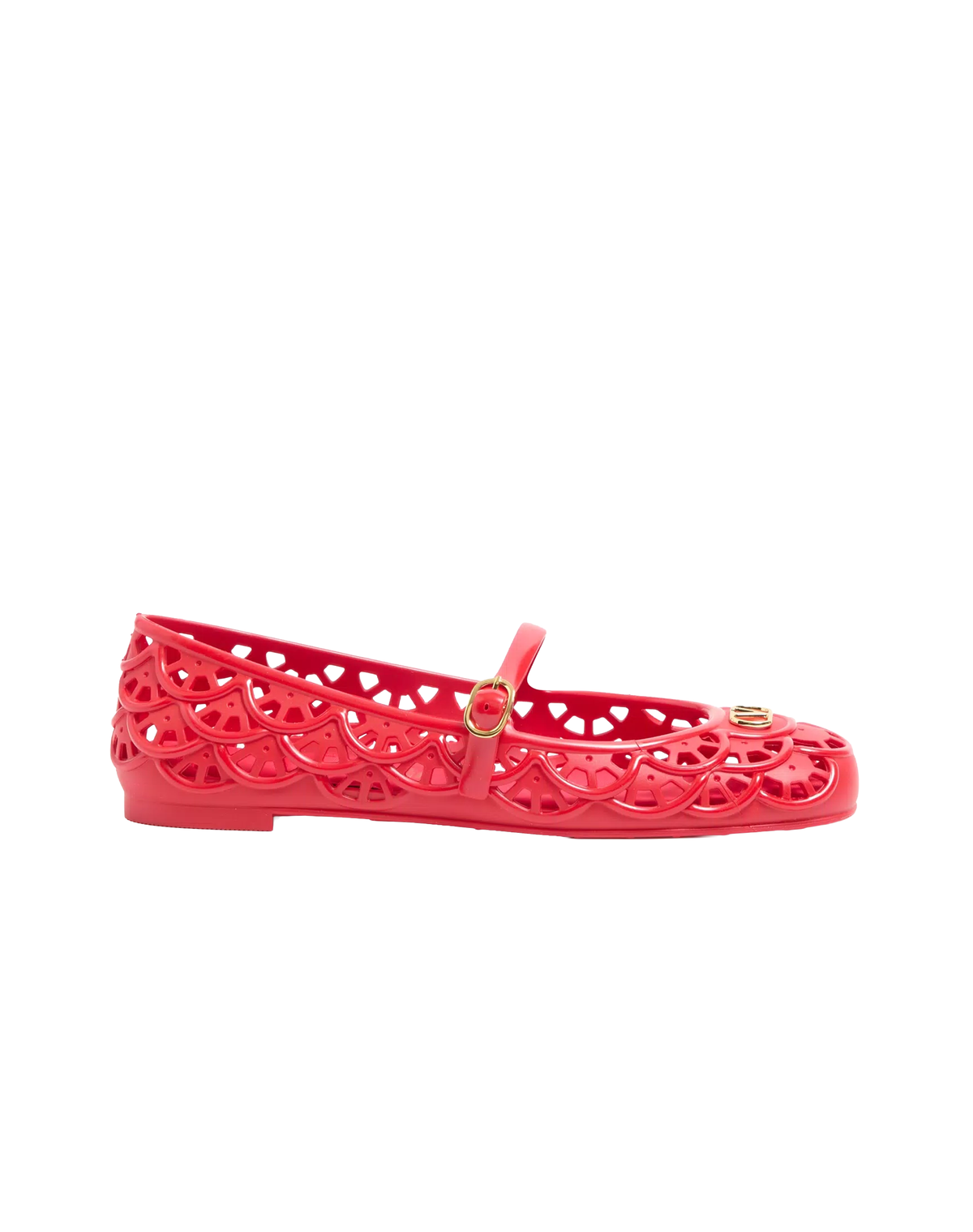 Valentino Garavani Ondette Rubber Ballerina
