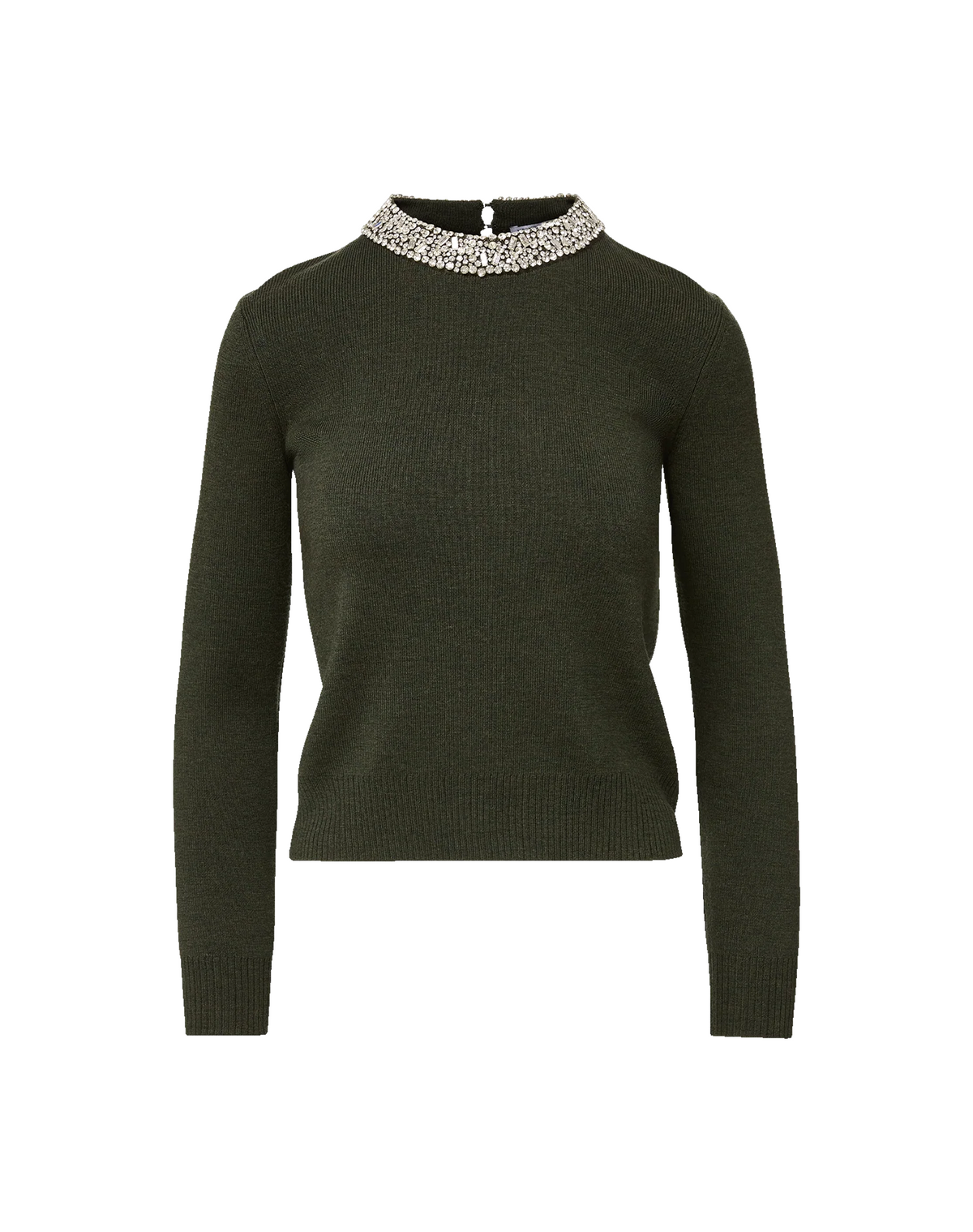Veronica Beard Daro Embellished Sweater