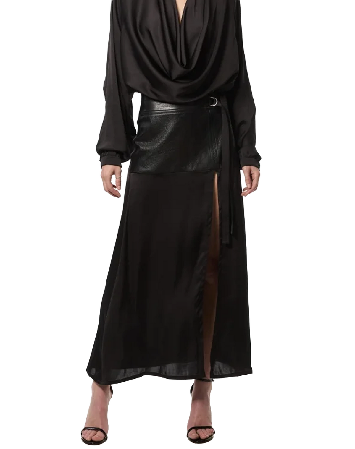 Yigal Azrouël Belted Skirt