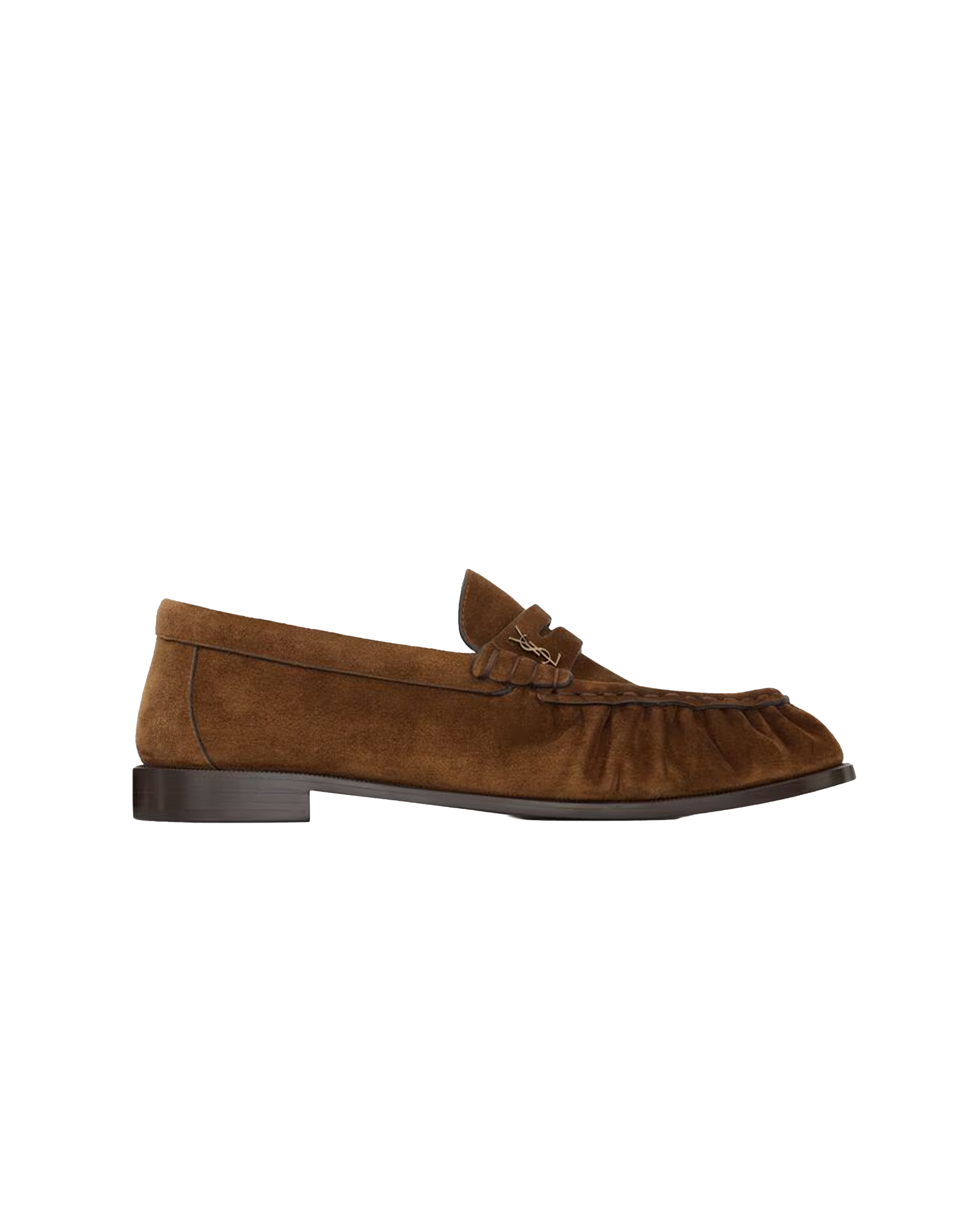 Saint Laurent LE LOAFER supple in suede - Joseph display picture 1