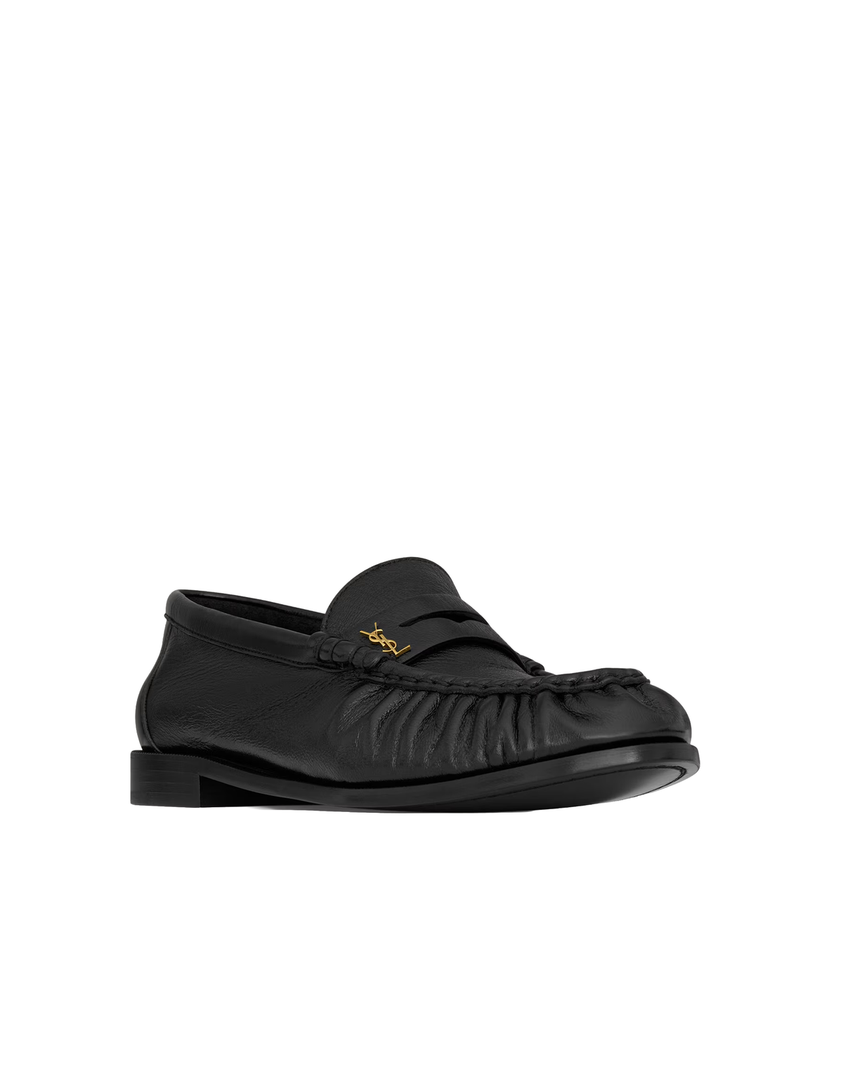 Saint Laurent LE LOAFER supple in shiny leather