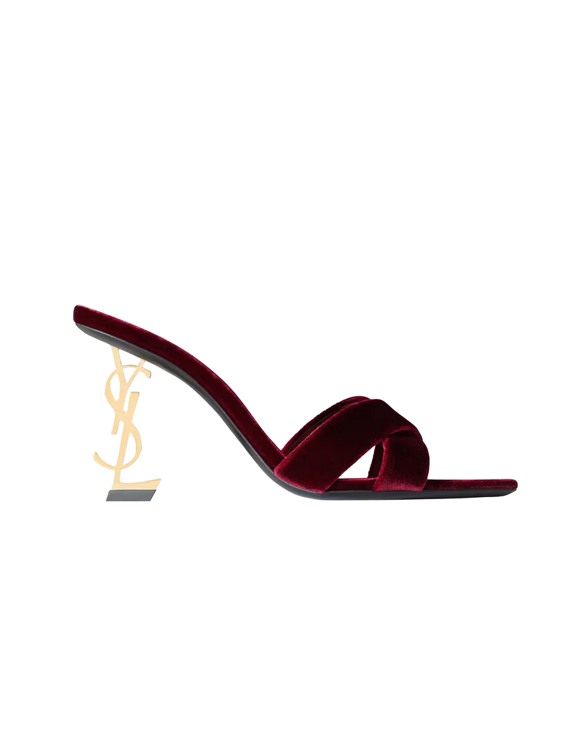 Saint Laurent Opyum Velvet Mule
