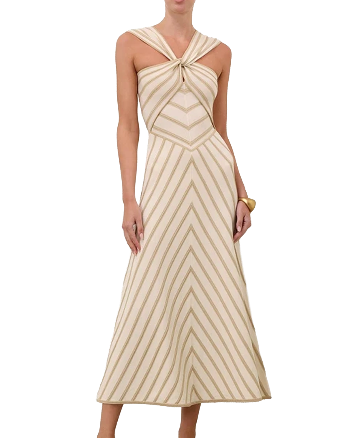 Zimmermann Luna Halter Dress