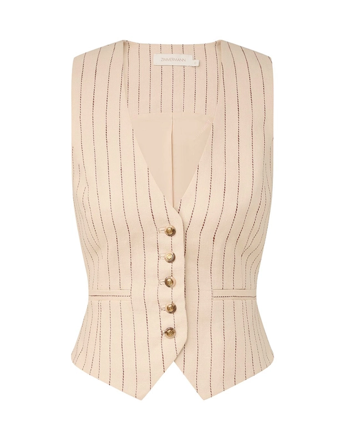 Zimmermann Rebellion Pinstripe Waistcoat