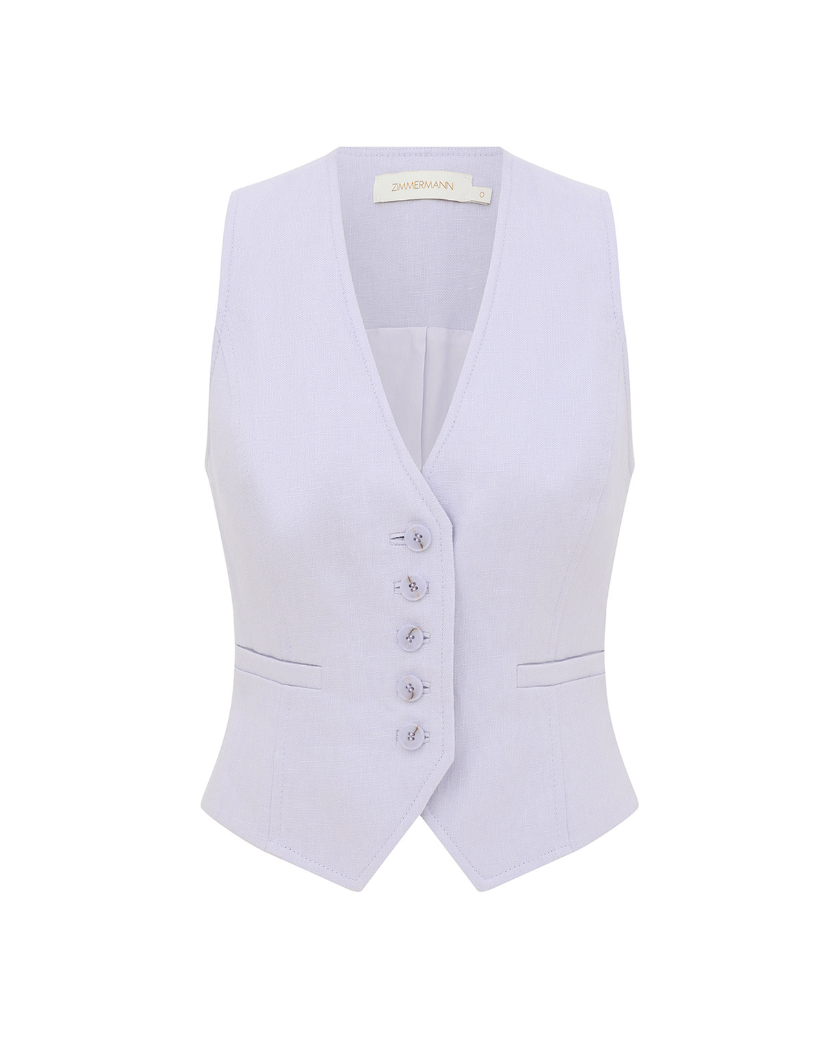Zimmermann Luna Linen Waistcoat