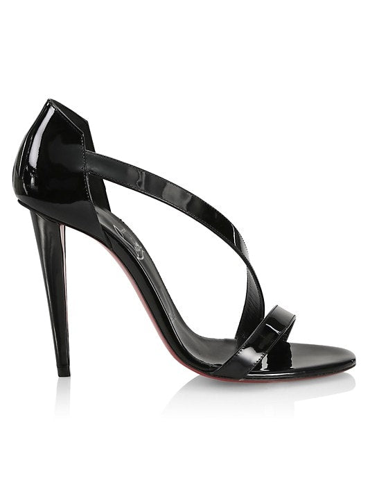 Christian Louboutin Astridal 100 Patent Leather Sandals