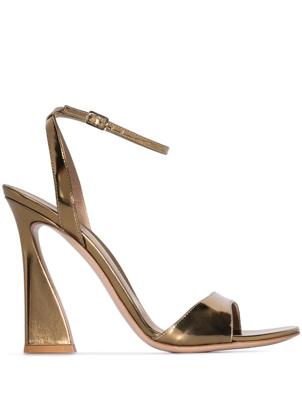 Gianvito Rossi Aura 105mm patent-leather sandals