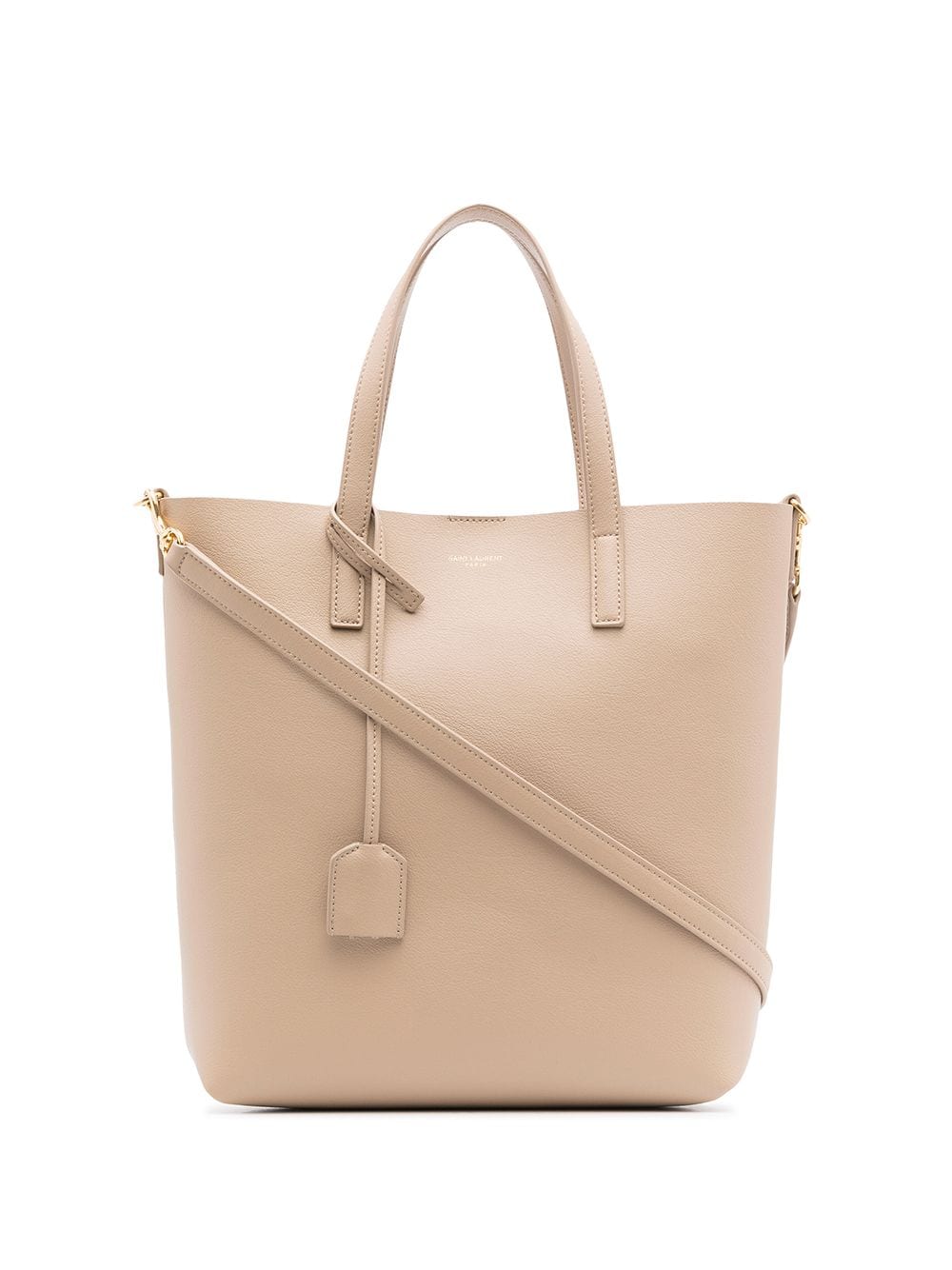 Saint Laurent logo-print tote bag