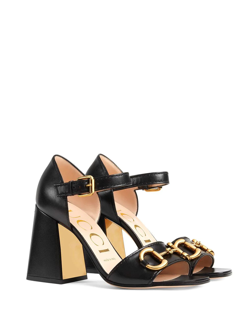 Gucci Horsebit block-heel sandals