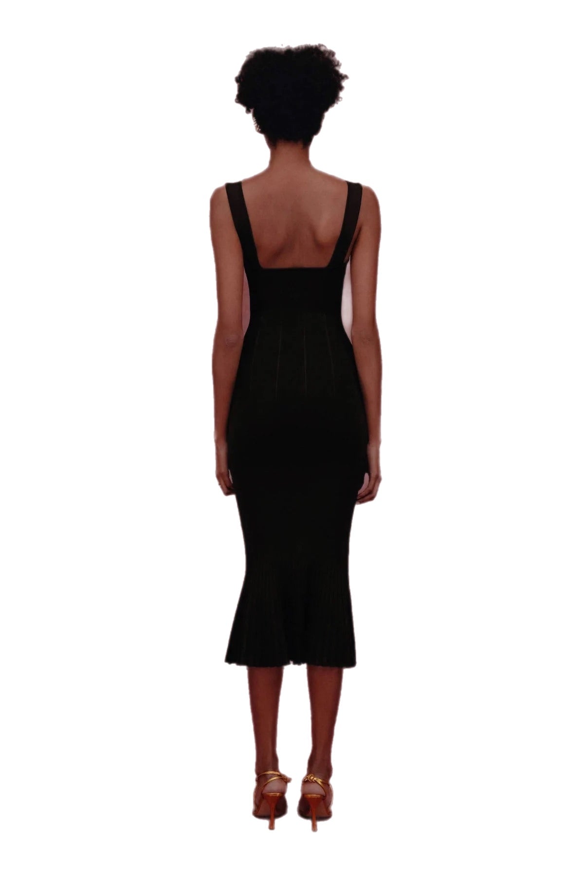 GALVAN LONDON HIGH SHINE ATALANTA DRESS