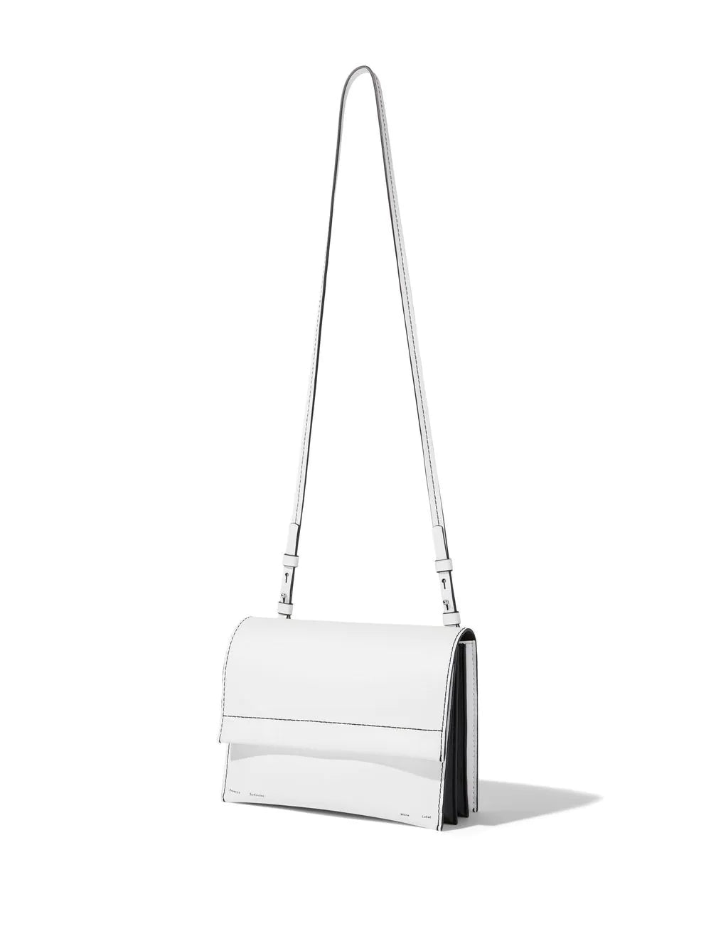 Proenza Schouler White Label Accordion Flap Bag in Optic White – Hampden  Clothing