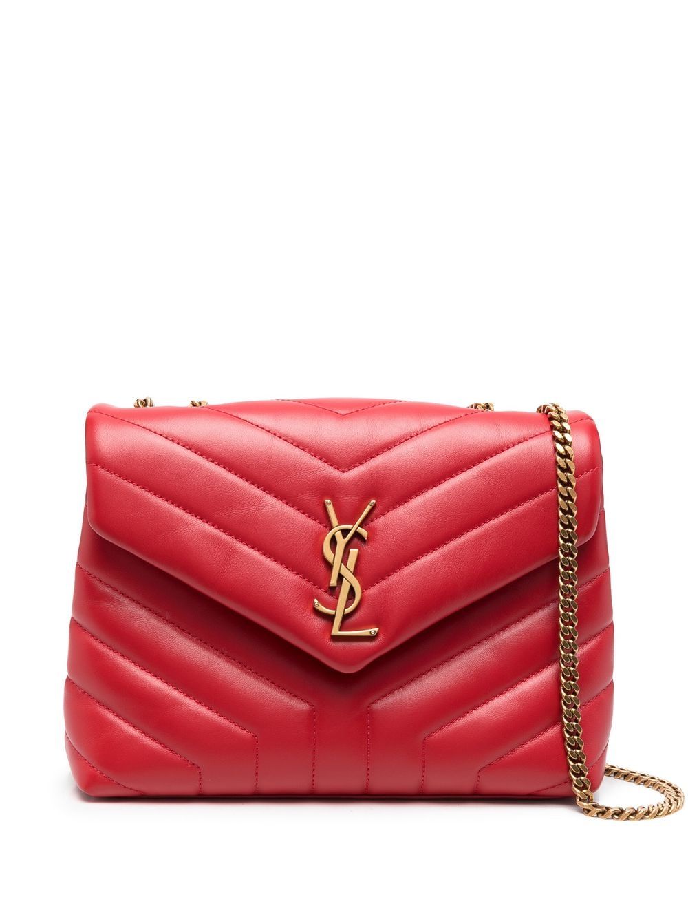 Saint laurent loulou bag red Clearance