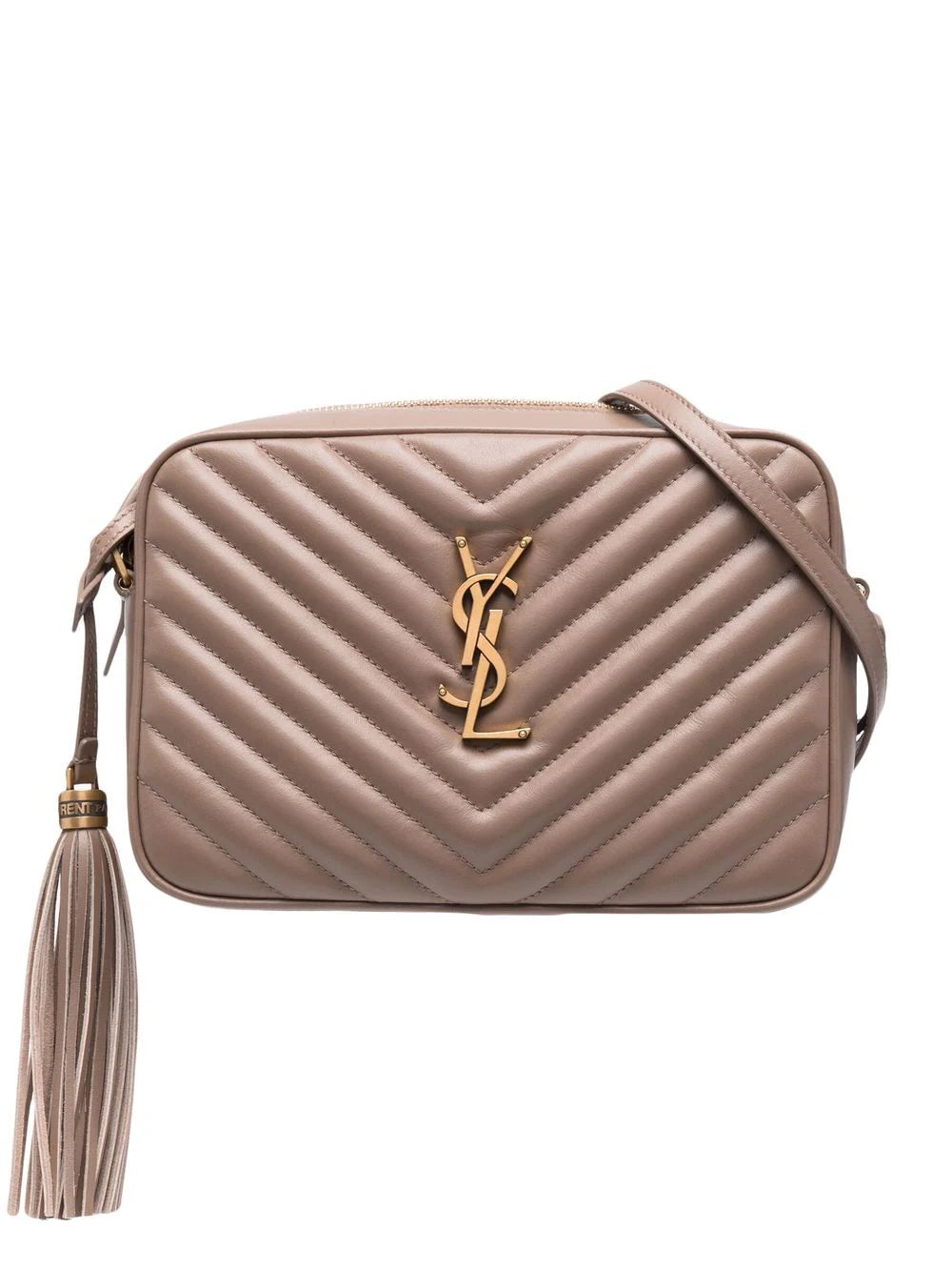 Saint Laurent Lou Camera Bag Taupe