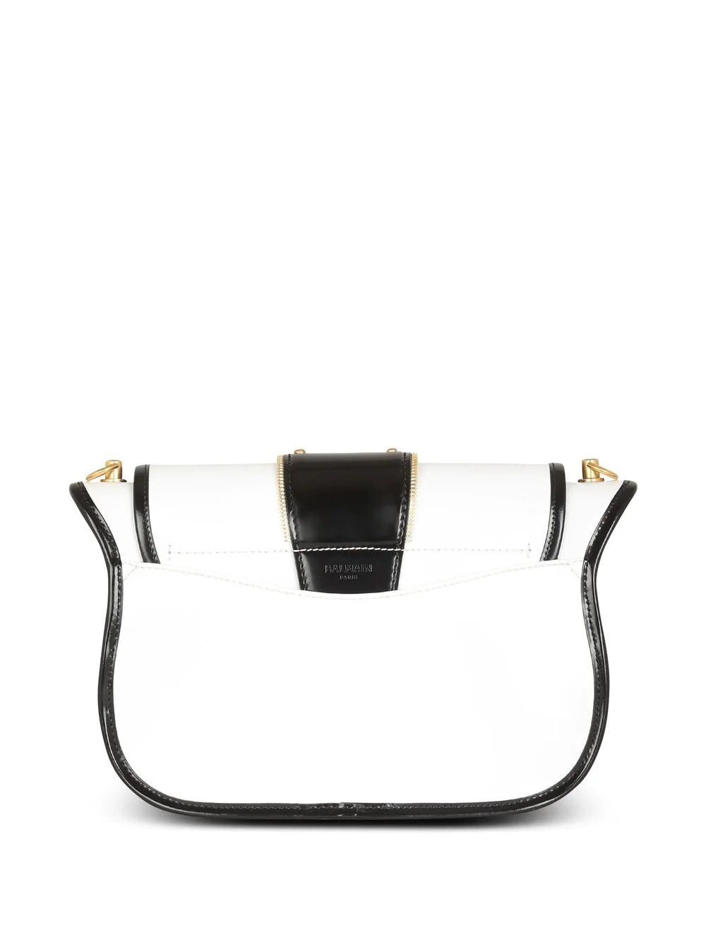 Balmain Leather Blaze Shoulder Bag