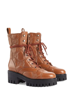 靴 GUCCI - Square Toe Ankle Boots 42E Gucci GG quilted ankle boots - Joseph