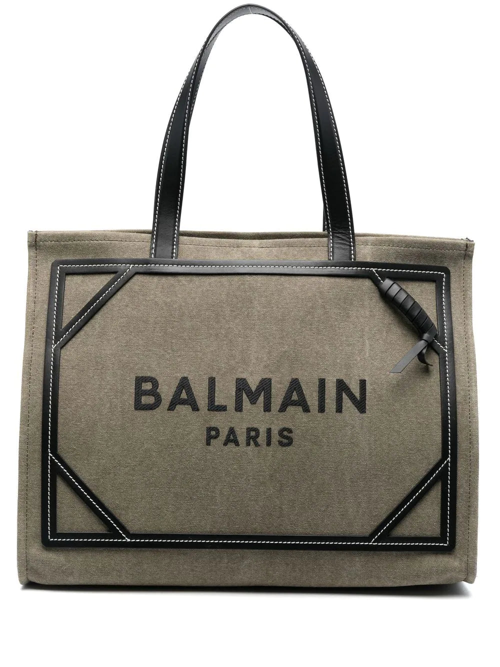 Balmain B Army canvas tote bag Joseph
