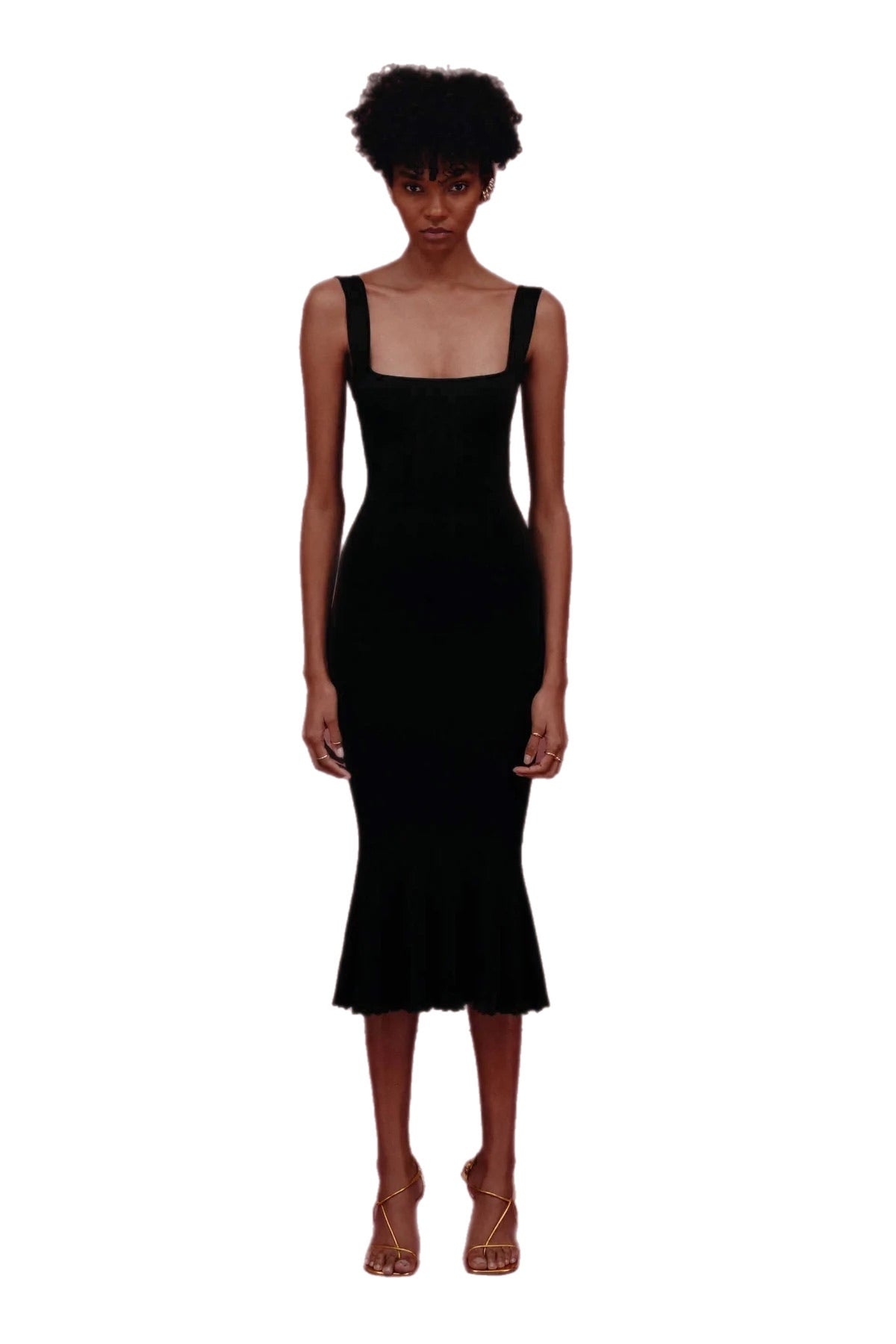 GALVAN LONDON HIGH SHINE ATALANTA DRESS