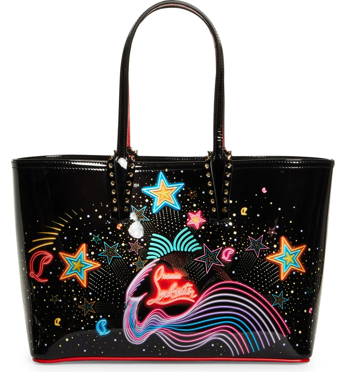 Christian Louboutin Cabata Patent Leather Tote