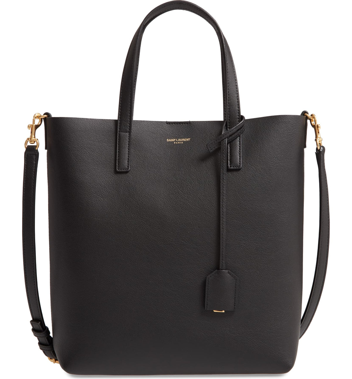 Saint Laurent logo-print tote bag
