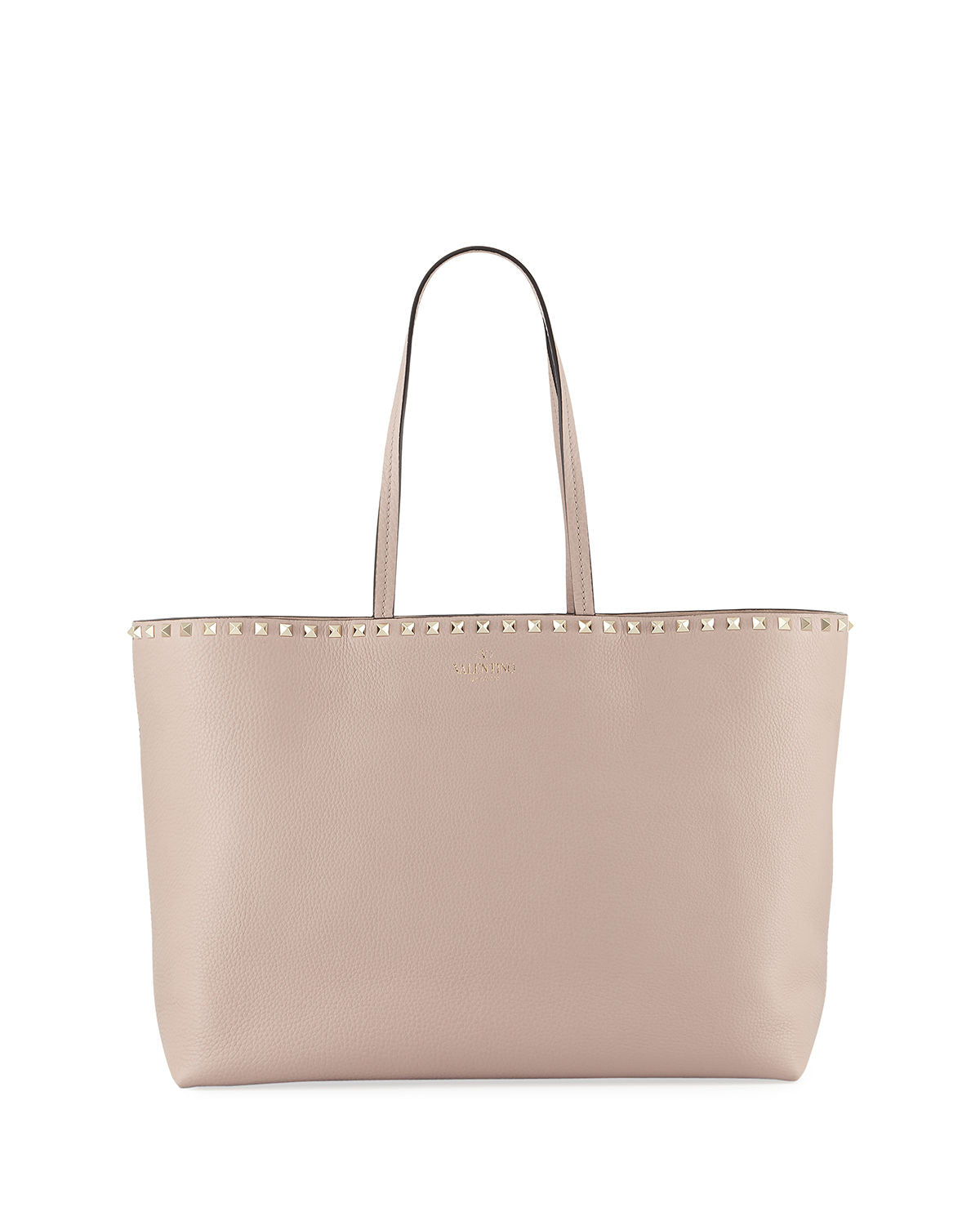 Valentino Rockstud Small Double Handle Tote Bag