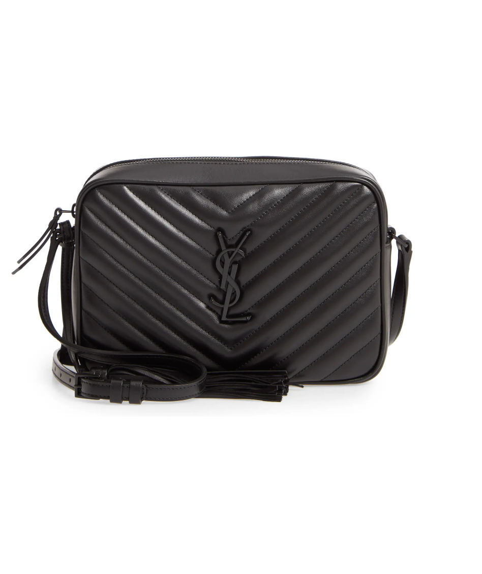 Saint Laurent Ysl Bag Mng Satch M in Black