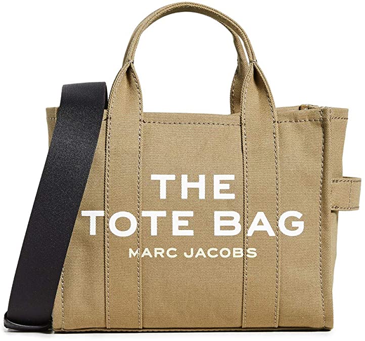 The Small Canvas Tote Bag in Beige - Marc Jacobs