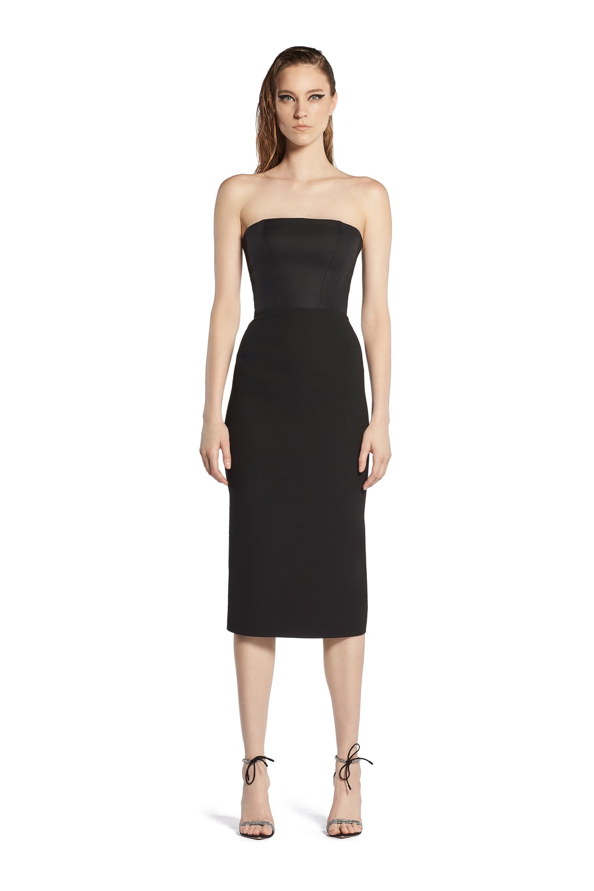 Maticevski Resonant Cape Back Dress